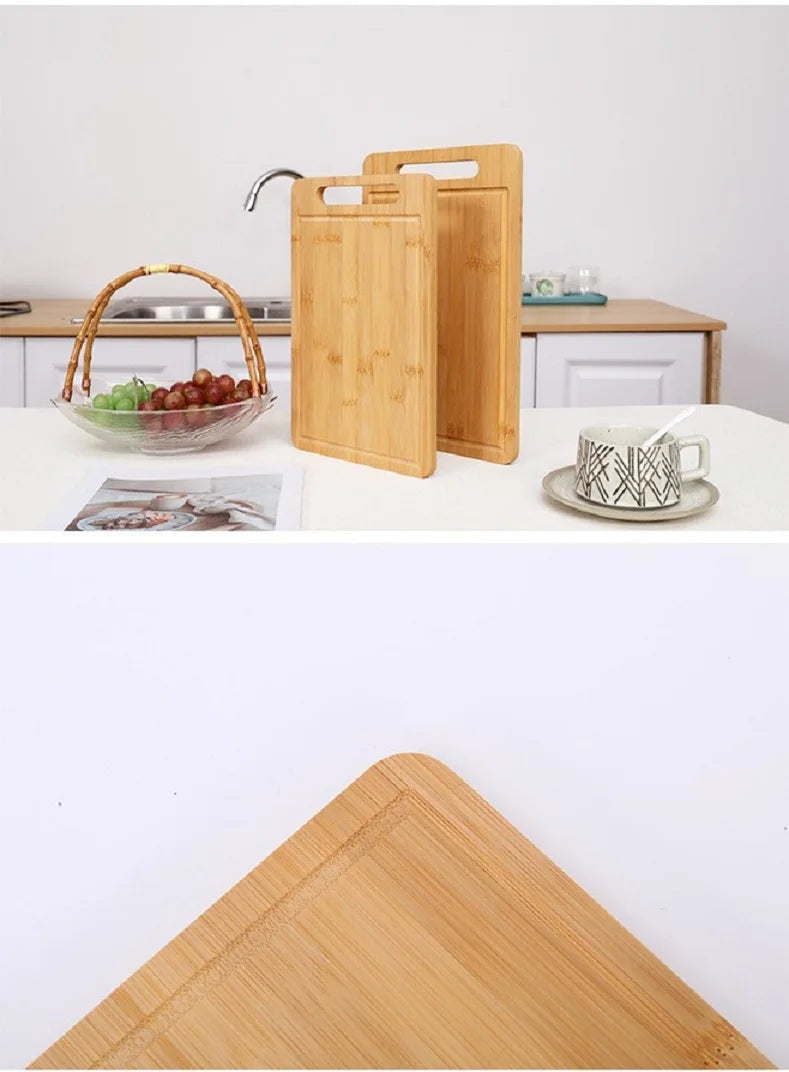 Bamboo & Wood Cutting Board