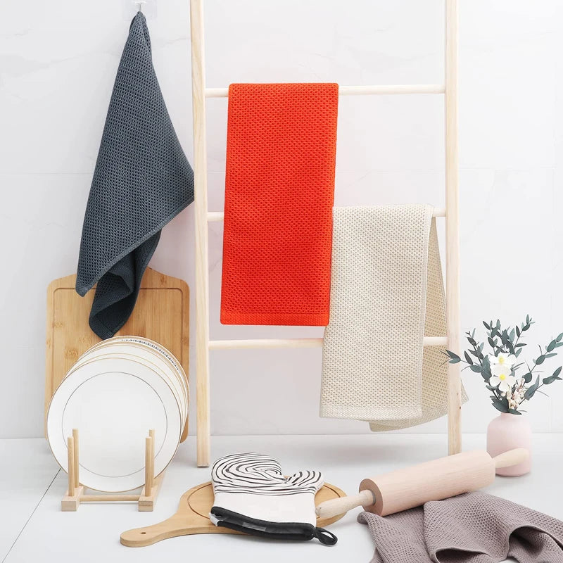 Cotton Waffle Kitchen Towels