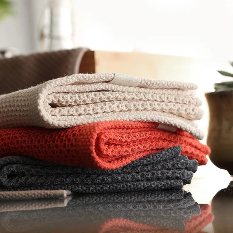 Cotton Waffle Kitchen Towels