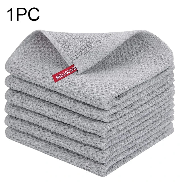 Cotton Waffle Kitchen Towels